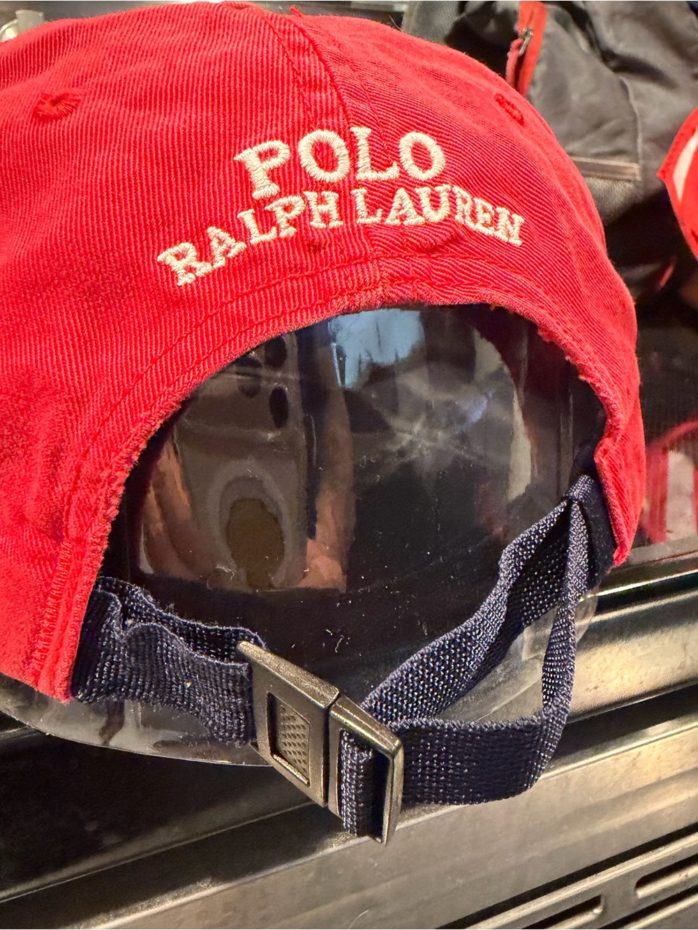 Ralph Lauren Red P-15 Offshore Sailing Baseball Cap - Picture 6 of 7